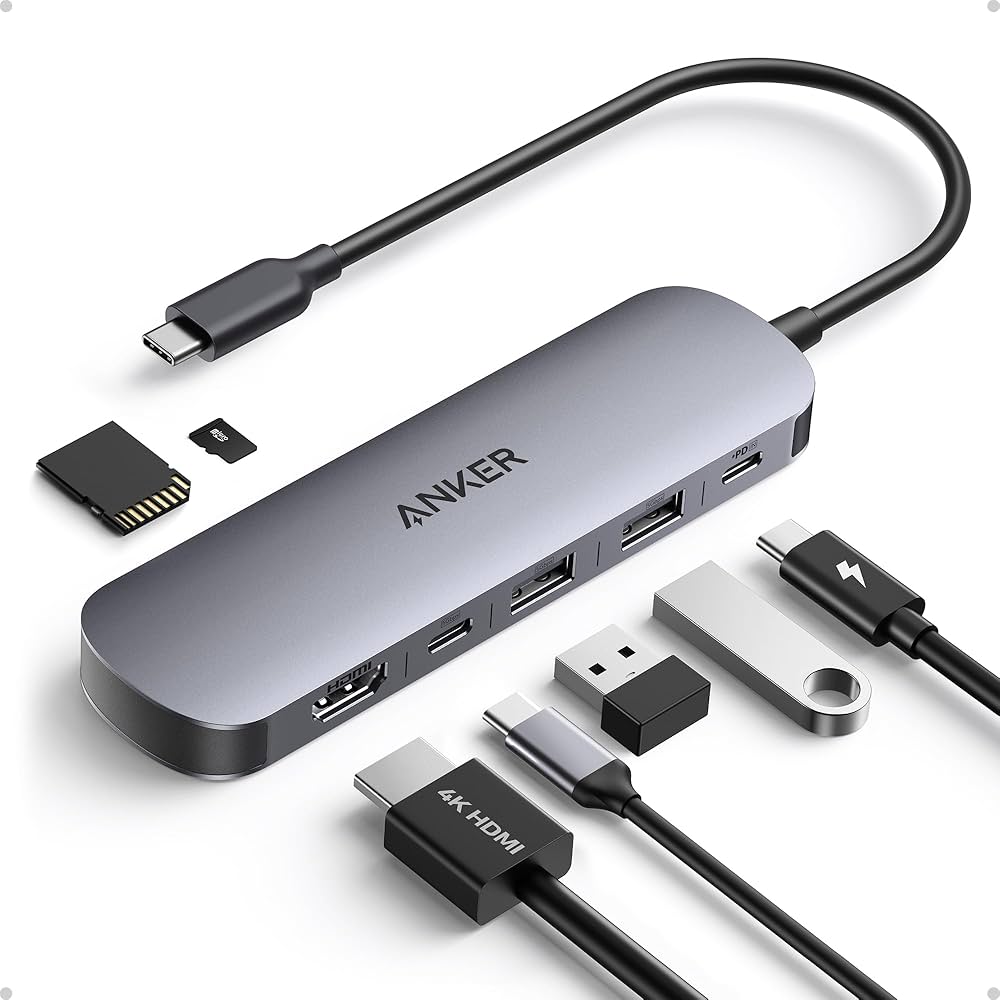 USB-C dock 7-in-1