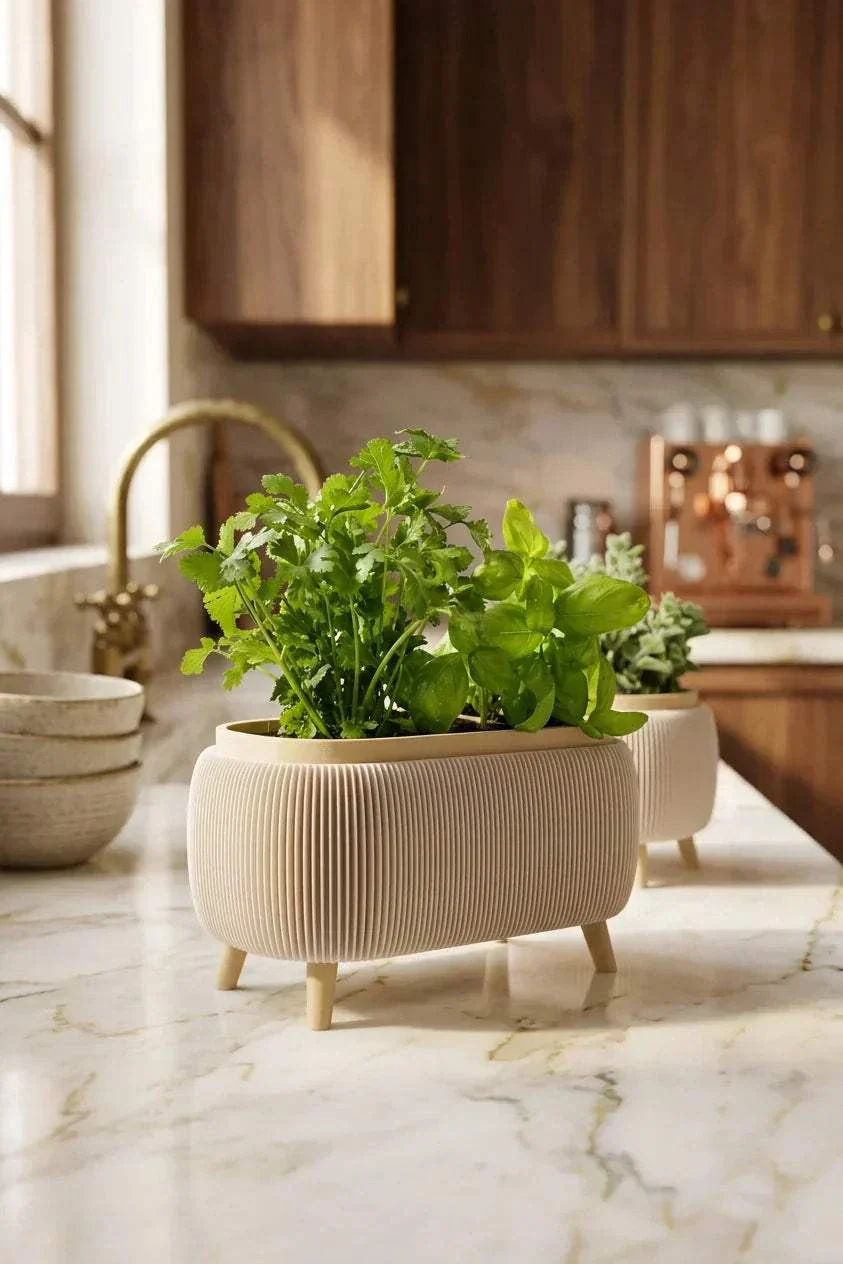 Kruidenpot keramiek (set van 3)