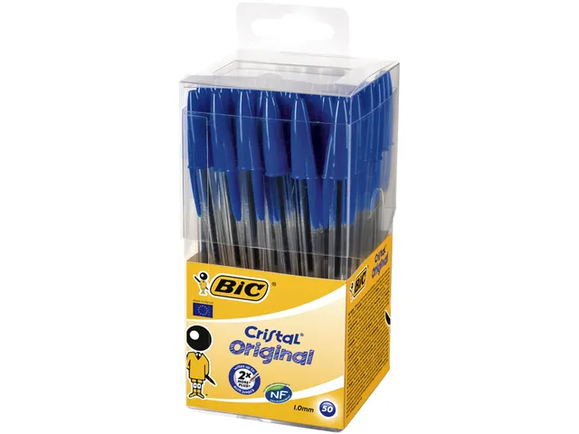 Balpen blauw 1.0mm (doos 50)